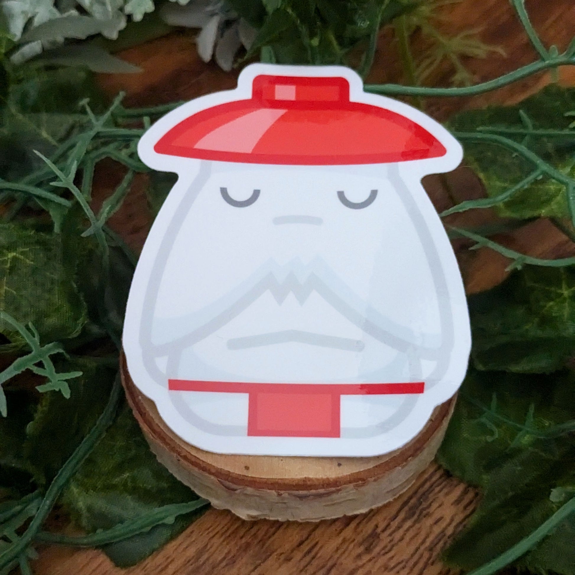 Radish Glossy Vinyl Sticker