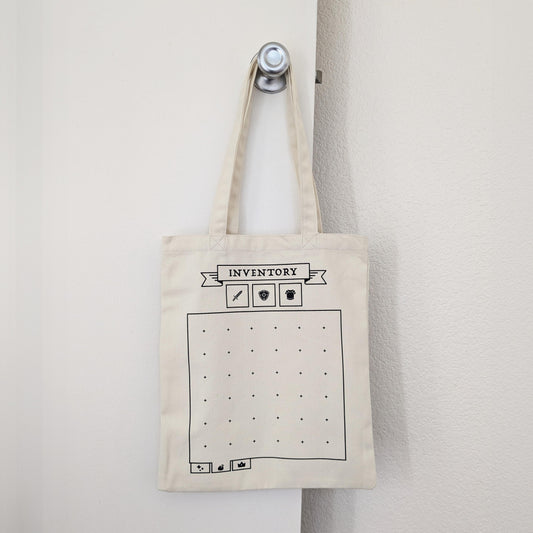 Inventory Pin Collection Display Canvas Tote Bag