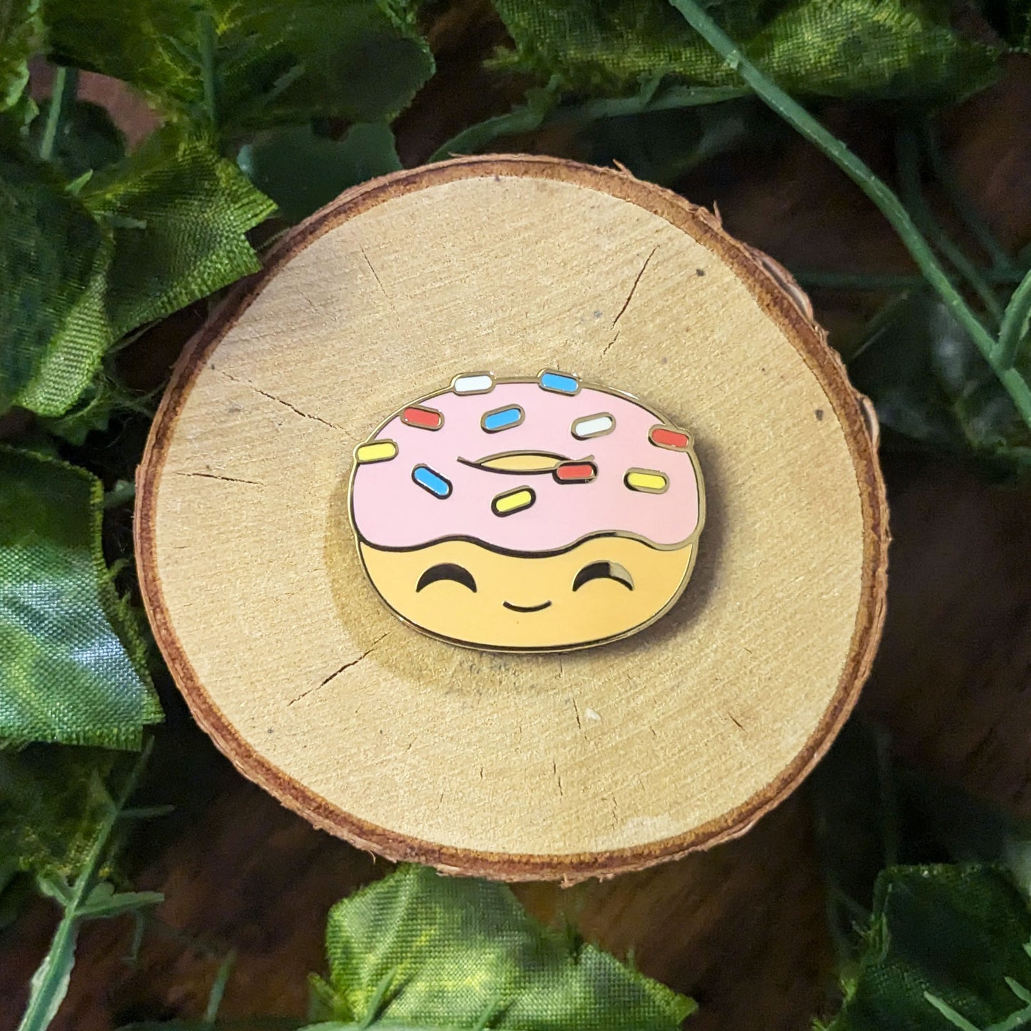 Pink Dessert Magnets - Sprinkle Donut, Mochi Donut, Roll Cake